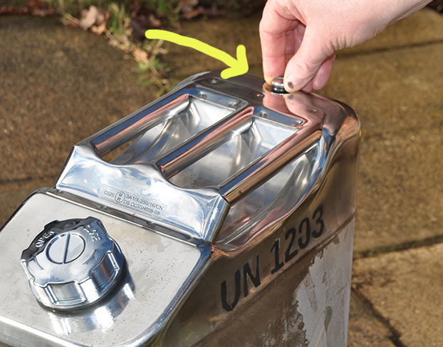 petrol cans