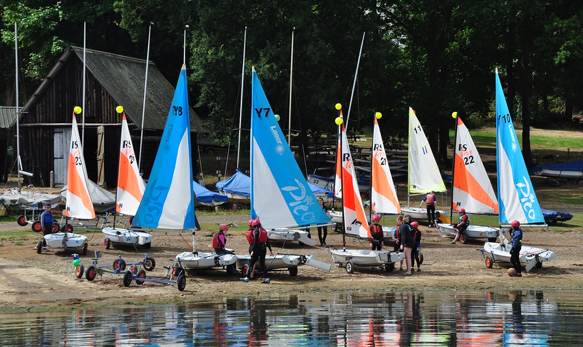 boats shore